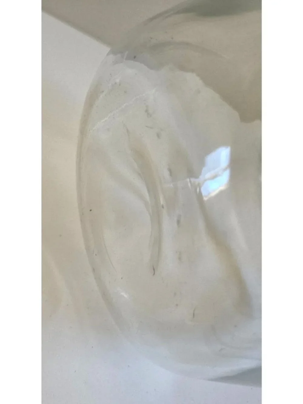 Vintage Clear Glass Lantern Globe Shade With Kick-Up Replacement Restoration